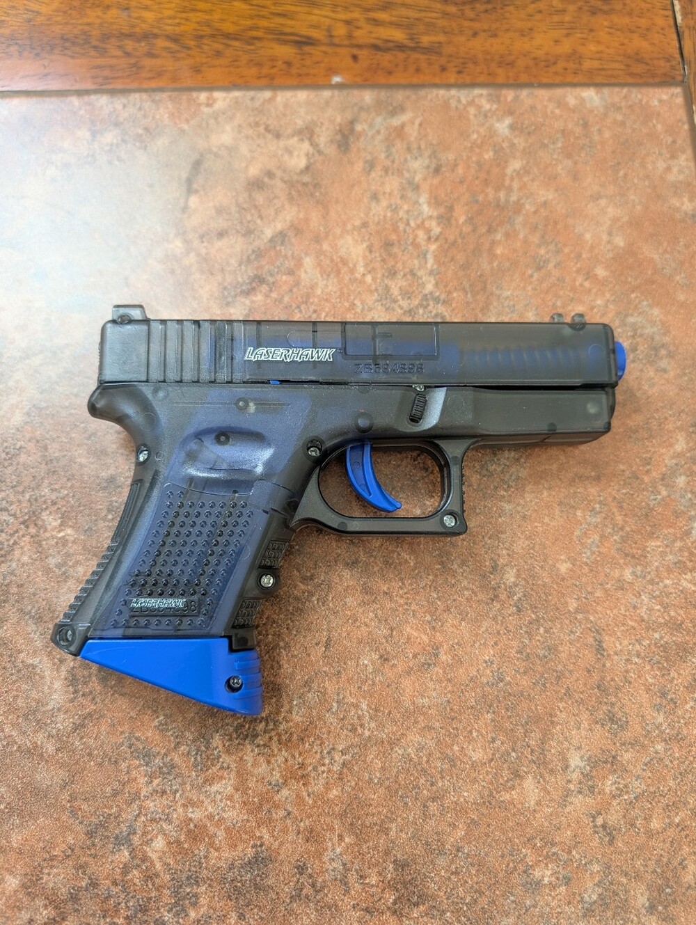 Laserhawk Blue Pistol Gel Blaster Pre Owned USA